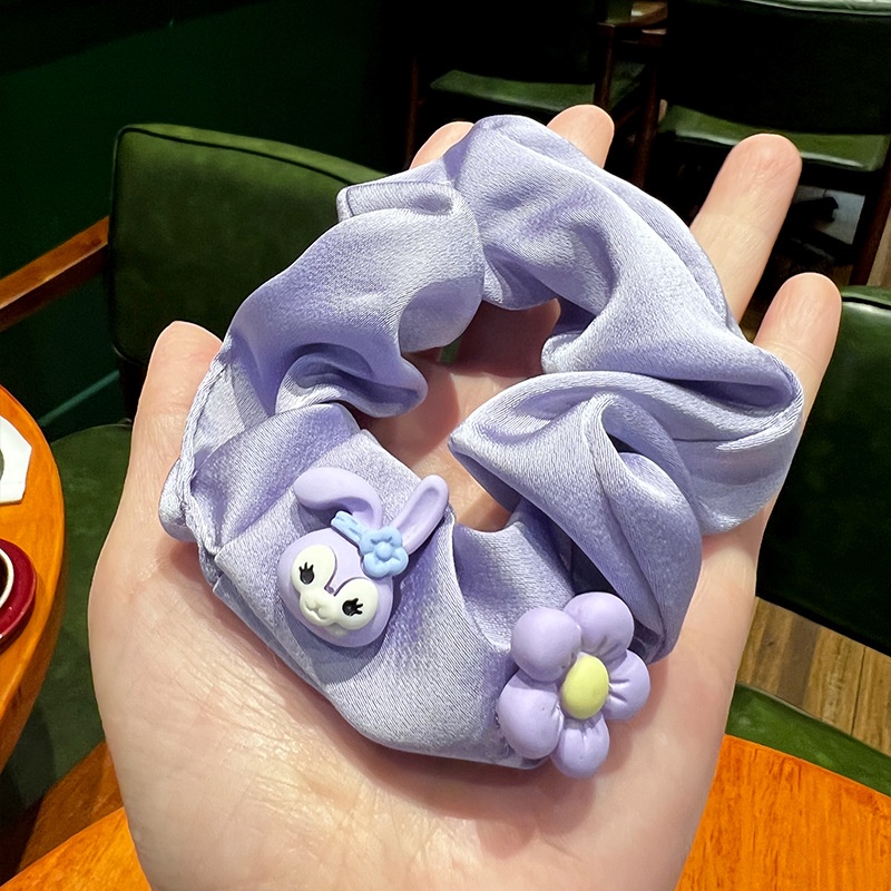 Dây Cột Tóc Hình Búp Bê Ngôi Sao / Thỏ Dễ Thương Xinh Xắn Dành Cho Nữ