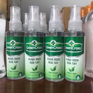 Nước rửa tay khô Greencroos -Dang xịt 70ml