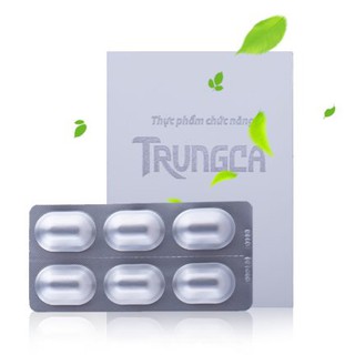 ✅(CHÍNH HÃNG)✅ Viên uống TRUNGCA (Hỗ trợ điều trị mụn trứng cá, chống viêm da, dị ứng)