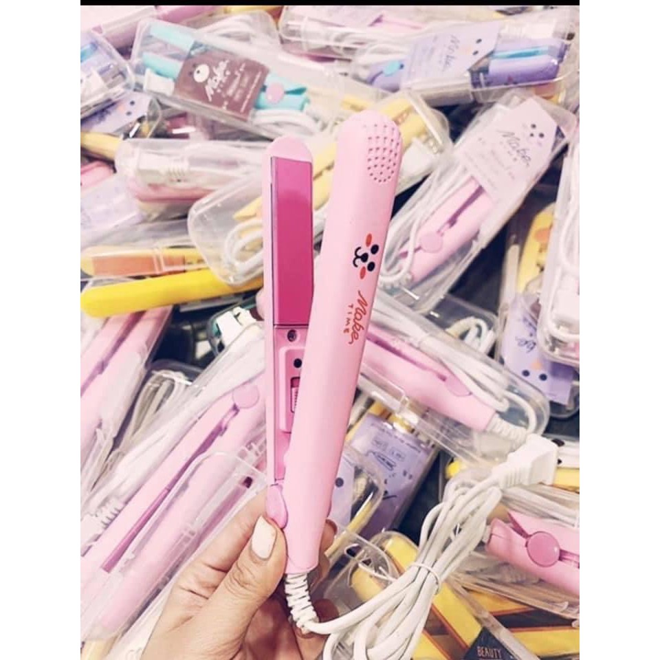 Máy ép, Uốn, Duỗi, Là Tóc Mini Siêu Tiện Gọn Bỏ Túi