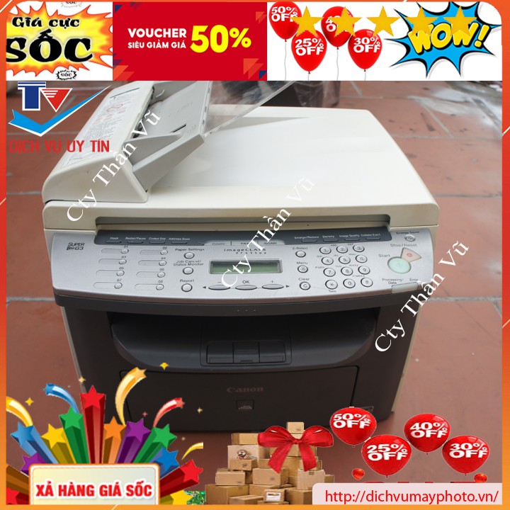 Máy in cũ Canon imageCLASS MF4350d/MF4320d in 2 mặt tự động đa chức năng photocopy scan chạy ổn định