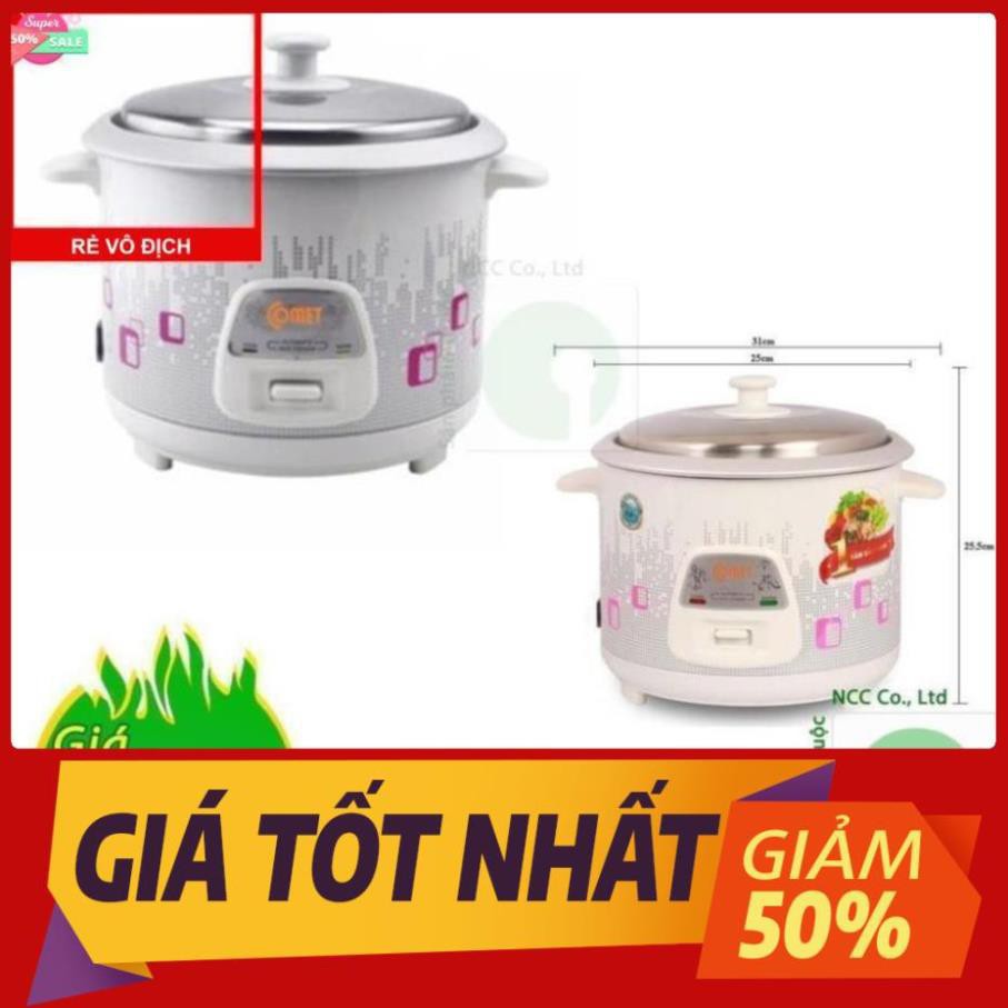 Nồi Cơm Điện Comet 1,8L CM8019 Nắp Rời - NLVQ-1940-NCNR