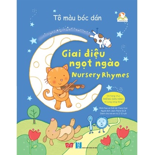 Sách - Tô màu bóc dán