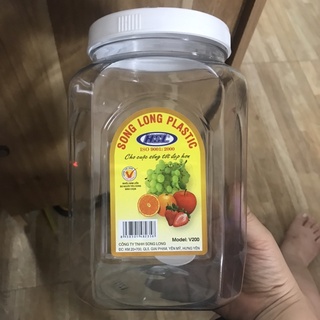 Keo/Hộp/Lọ dung tích 2lit nhựa Song Long( Ms V200)