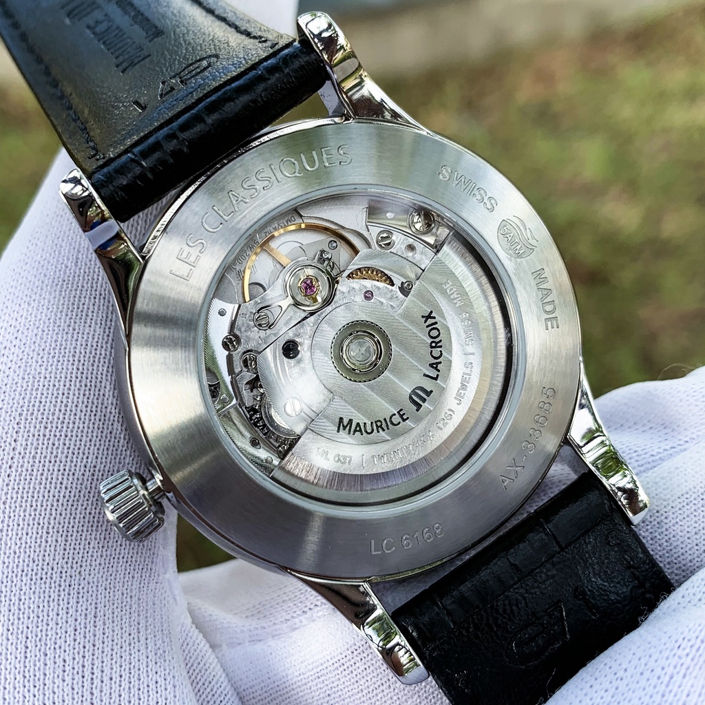 Đồng hồ Nam MAURICE LACROIX  Moonphase Automatic LC6168-SS001-122 [ Chính hãng ]