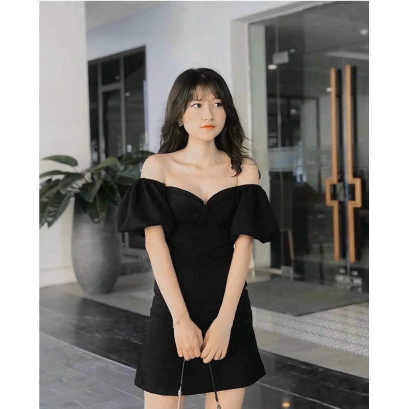 ĐẦM ĐEN TATA CÚP MẶC 2 KIỂU | BigBuy360 - bigbuy360.vn