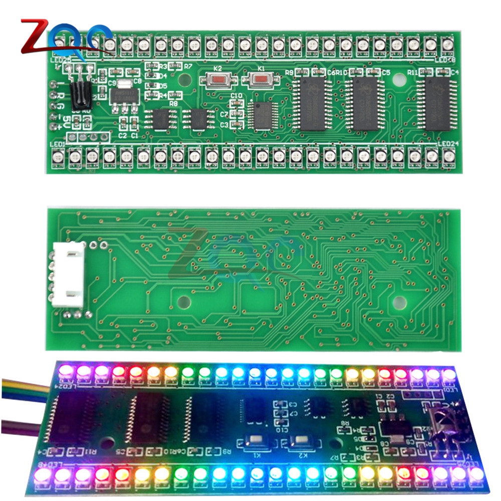 Đồng Hồ Hiển Thị Màn Hình led 24 Bóng Tiện Dụng channel