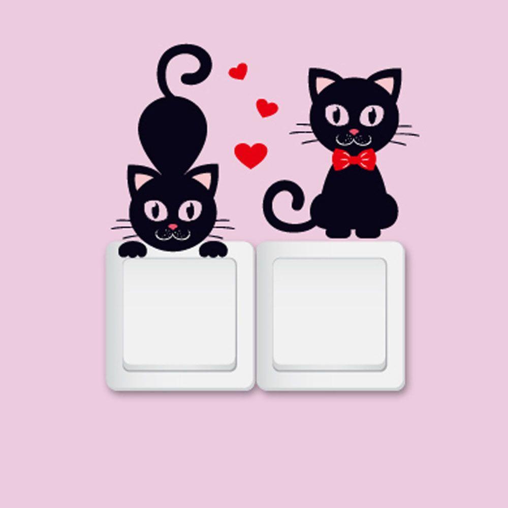GOGOUP 1 Sticker Dán Công Tắc Trang Trí Nhà Cửa