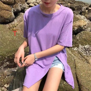 [FREESHIP ĐƠN TỪ 50K] Áo phông trơn xẻ hông DTR0220