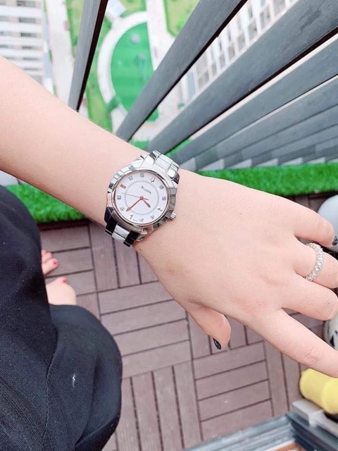 Đồng hồ nữ B u l o va Classic Ceramic Diamond