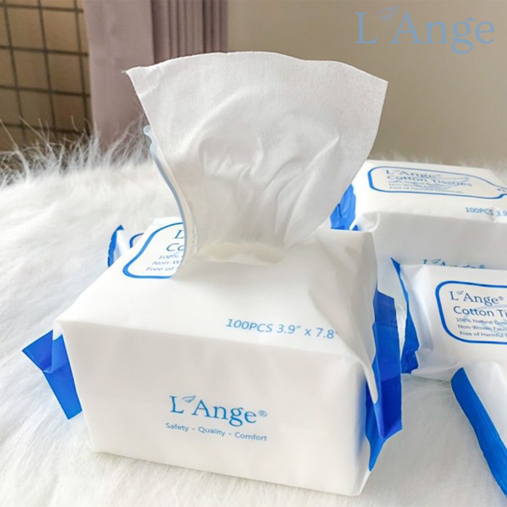 L'ange khăn vải đa năng 1 bịch 100 miếng