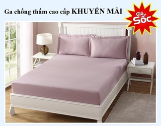 Ga chống thấm 1.6mx2m, drap trải giường cao cấp không thấm nước đa dụng bảo vệ đệm, giá cực rẻ sốc tới nóc Giảm 50%