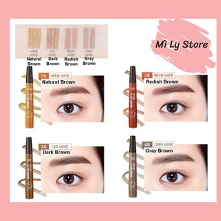 [ETUDE HOUSE] Bút Kẻ Chân Mày Phẩy Sợi Tint My 4-Tip Brow 4 Color