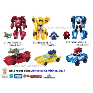 SIDESWIPE & GREAT BYTE - Bộ 2 robot dòng Activator - TRANSFORMERS