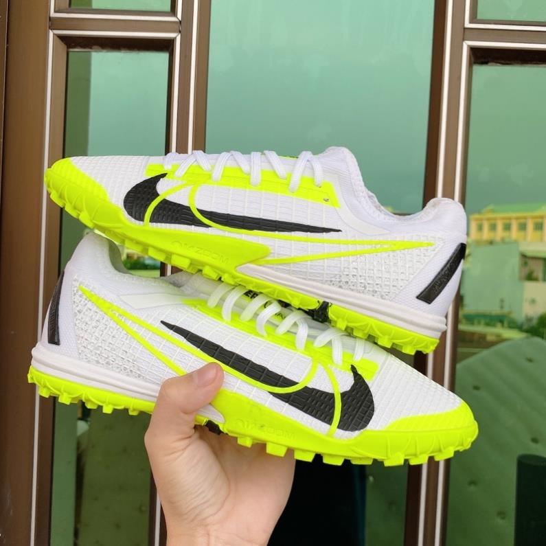 Giày đá bóng Mercurial Vapor 14 Pro TF ( Trắng xanh ) XGI