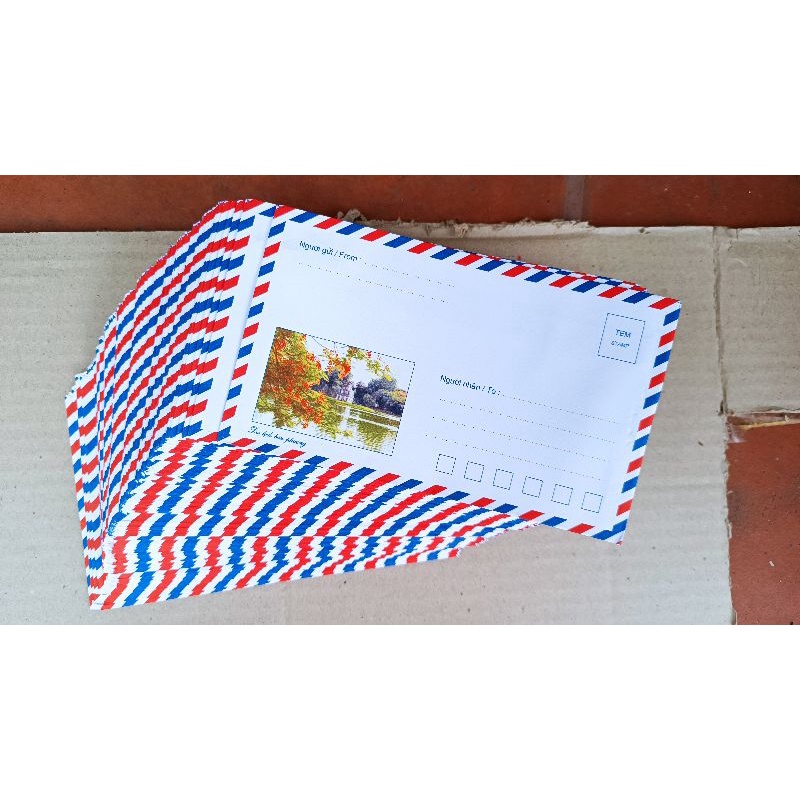 Tập 100 Chiếc phong bì thư , phong bao , phong thư [ Hàng Loại 1 Rất dày dặn]