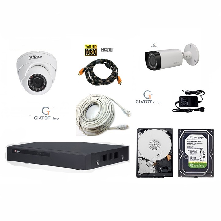 Camera trong nha Dahua 2.0 MP DH-HAC-HDW1200MP-S3 chính hãng