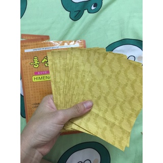 (BỊCH 20 MIẾNG) CAO DÁN HỒNG SÂM HÀN QUỐC GIẢM ĐAU
