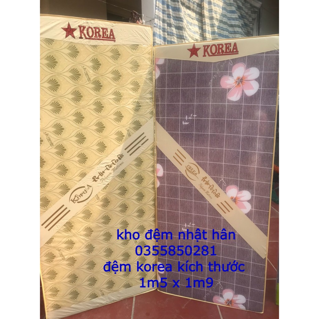Đệm bông ép hàn quốc,đệm giá rẻ 1m5 x 1m9 đệm sinh viên dân văn phòng