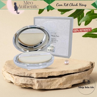 Phấn Phủ Geo Trắng Siêu Mịn Sempre Happy & Please Pact