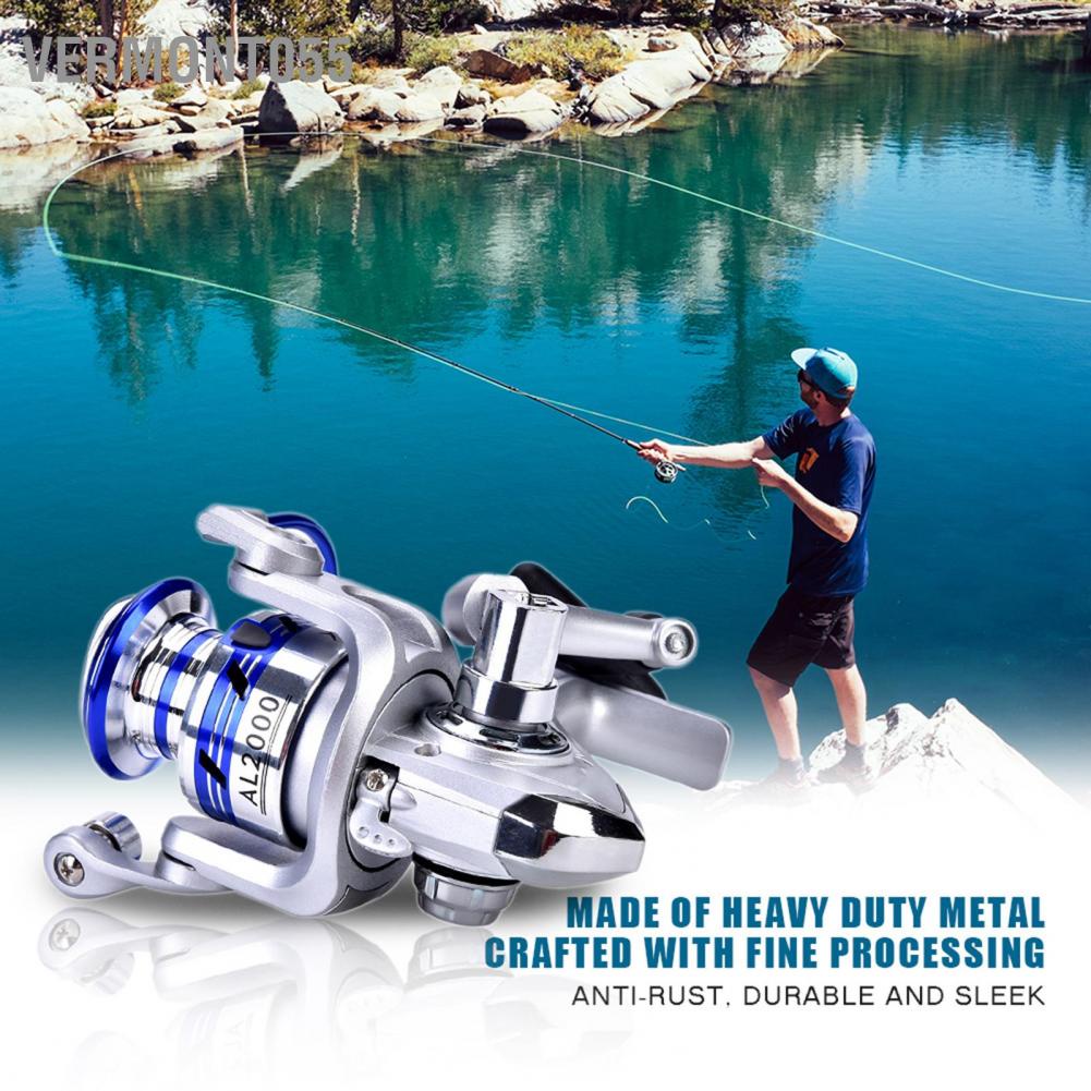 Hàng Hot Nước mặn Kim loại nước ngọt Hạng nặng Đúc nhẹ Máy quay đánh cá Phụ kiện phụ kiện Hàng giao ngayVermont055