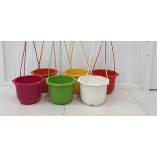 BỘ 5 CHẬU NHỰA TREO NHỎ