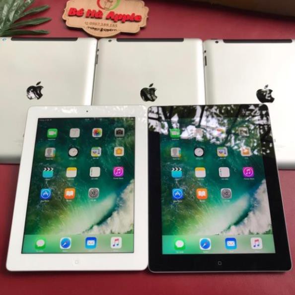 [ duckhiem ]Máy Tính Bảng iPad 4 - 64/ 32/ 16Gb (Wifi + 4G)- Zin Đẹp 99% - Pin Khoẻ - Màn Rentina sắc nétNK032 | BigBuy360 - bigbuy360.vn