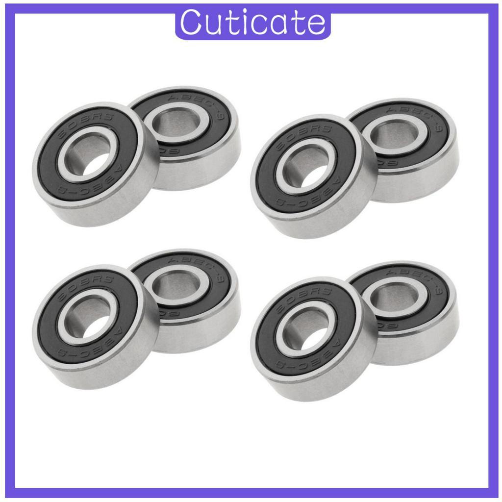 Set 8 vòng bi 608 ABEC-9 chuyên dụng dành cho ván trượt