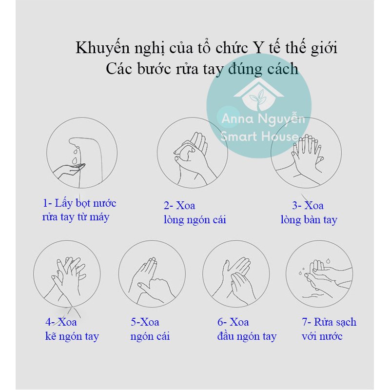 Máy tạo bọt nước rửa tay, sữa rửa mặt, sữa tắm... tự động,thông minh, cảm biến hồng ngoại