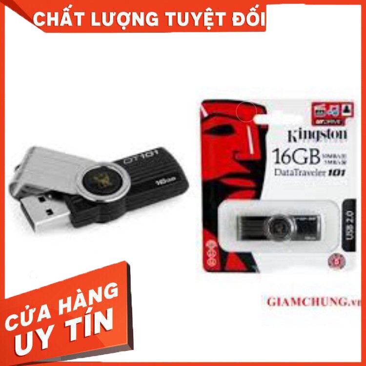 [ SALE 10%] FREESHIP 99K TOÀN QUỐC_USB KINGSTON DT101 G2 16GB GIÁ TỐT - GIÁ TÔT NHẤT MIỀN NAM