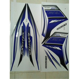 Bộ tem exciter 135 xanh gp 2012 - dfgdfgh