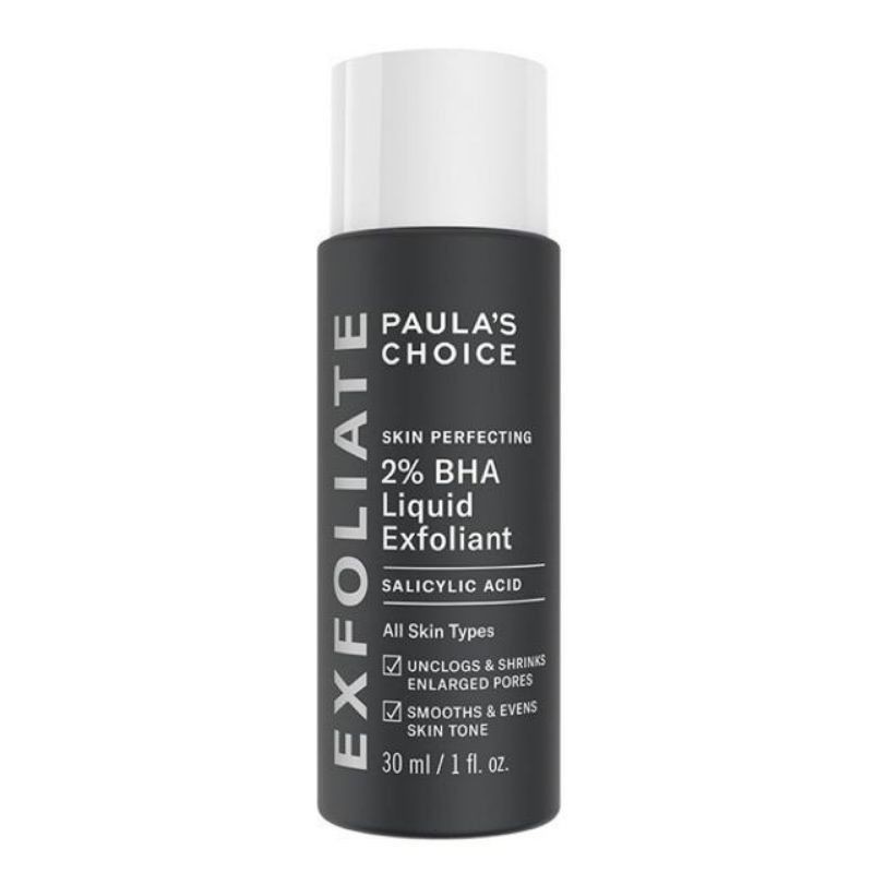 Dung dịch loại bỏ tế bào chết Paula's Choice BHA 2% Skin Perfecting Liquid Exfoliant chai nhỏ 30ml