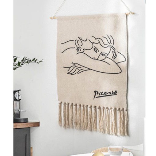 Tranh vải treo tường Picasso phong cách Vintage