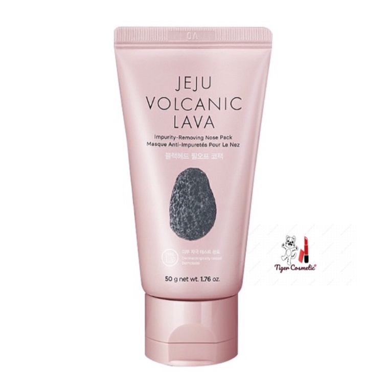 Mặt Nạ Lột Mụn Mũi The Face Shop Jeju Volcanic Lava Peel-Off Clay Nose Mask 50g