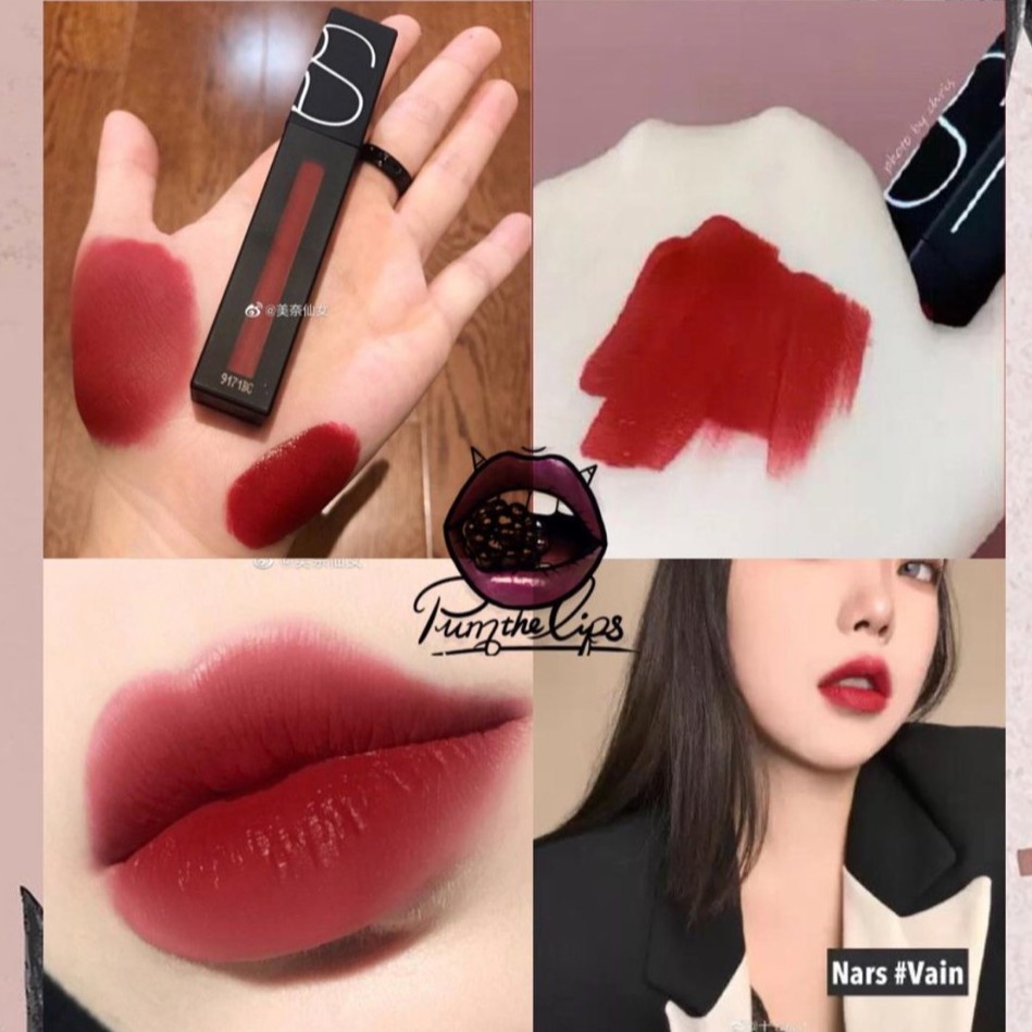Son kem lì Nars Liquid màu Vain