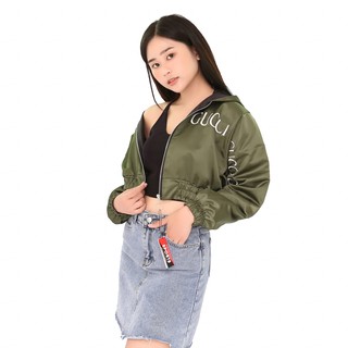 [Hàng Mới] Áo Khoác Phi Lụa Thêu Cực Xinh Form Lửng