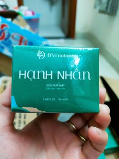 Sữa rửa mặt hạnh nhân [Handmade]