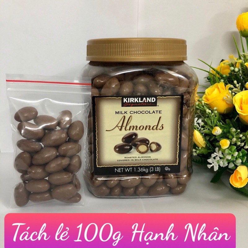 ❤️ [Date 10/2021] Tách lẻ 100g (50-55 viên) Kẹo Socola sữa Nho Khô/ Hạnh Nhân Kirkland Mỹ | BigBuy360 - bigbuy360.vn