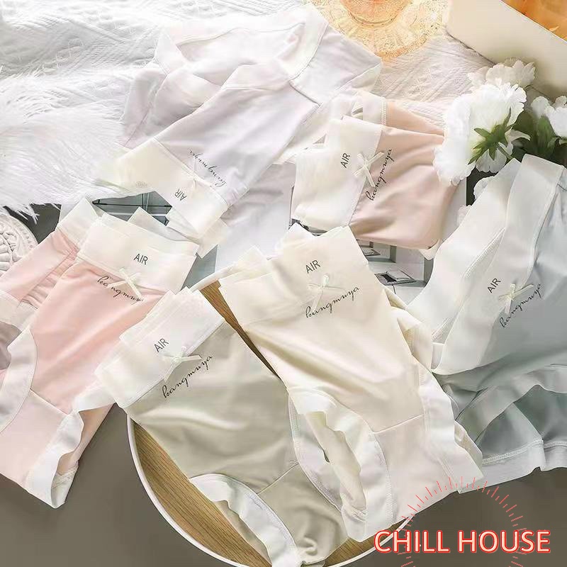 Quần lót nữ - quần lót tàng hình su lụa sữa bo viền Q2282 CHILL HOUSE