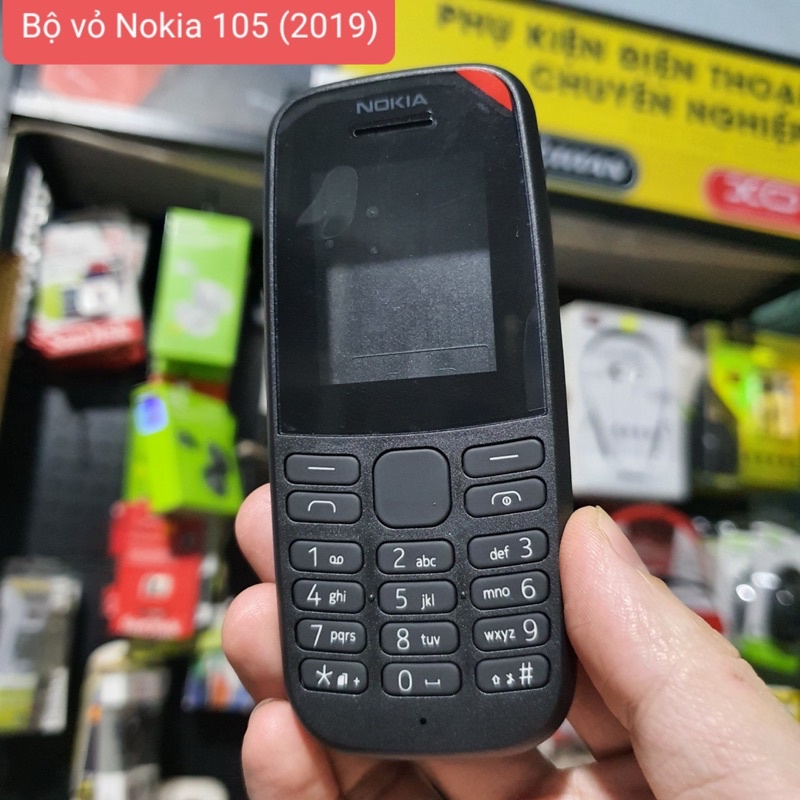 Bộ vỏ Nokia 105 (2019) có phím