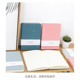 Sổ viết đơn màu basic bìa dạ