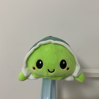 Multi-color optional 2-sided emotion-switching stuffed turtle