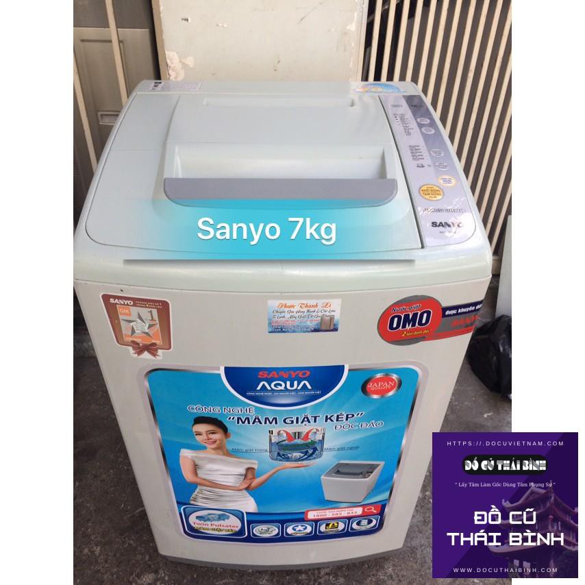 Máy Giặt Sanyo 7kg Qua Sử Dụng ( Đồ Cũ Thái Bình )