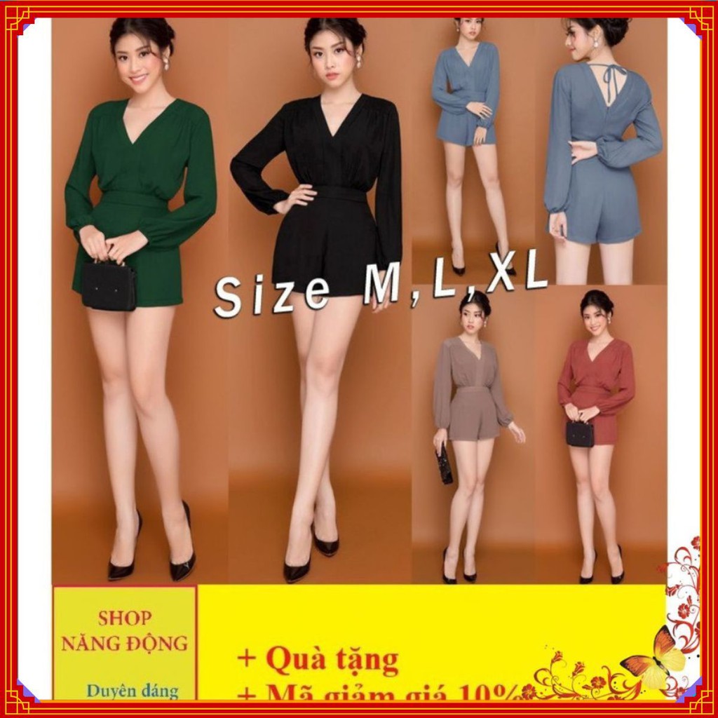 Jum Ngắn 💝FREESHIP💝 Jum Short cổ V tay dài xinh xắn J921 | WebRaoVat - webraovat.net.vn