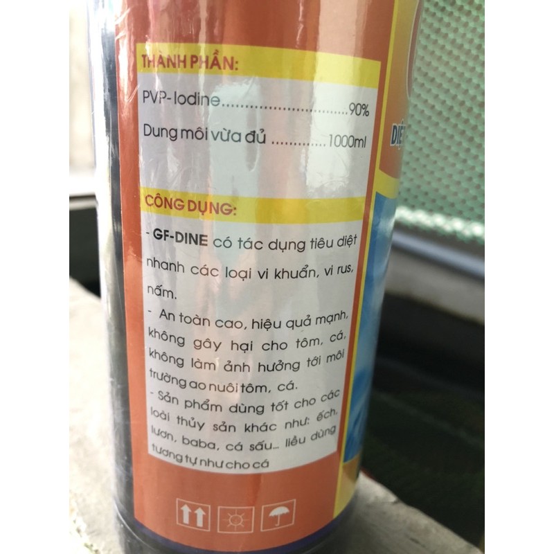 Iodine- diệt khuẩn ao/hồ