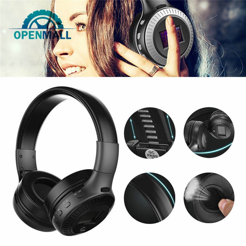 Tai nghe chụp tai không dây gấp gọn | BigBuy360 - bigbuy360.vn