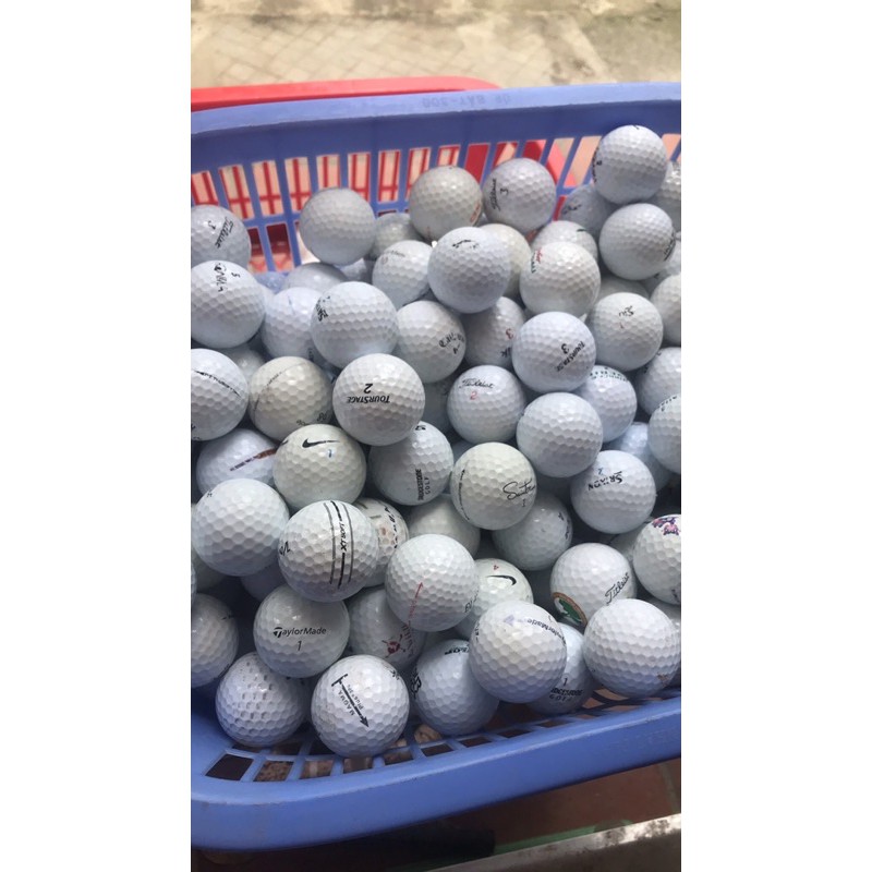 Bóng golf tổng hợp độ mới khoảng 80-90% giá chỉ 7k