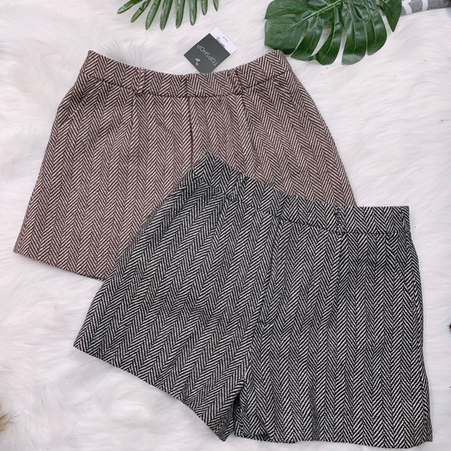 Quần sooc dạ hàng xuất