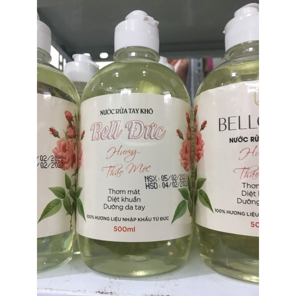 Nước rửa tay khô Bell Đức- Bell Gree