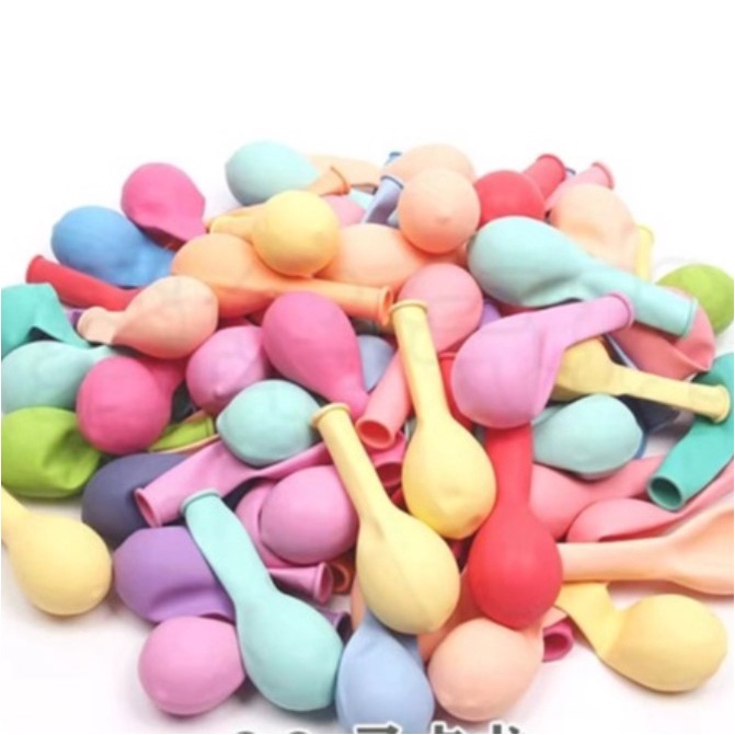 Bong bóng bay Tròn màu Pastel Macaron Size 6"-10'' Trang Trí Sinh Nhật Style hàn quốc Happy Birthday Tiệc Cưới Đám cưới
